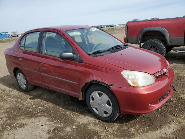 JTDBT123X35036704 - 2002 TOYOTA ECHO RED photo 4