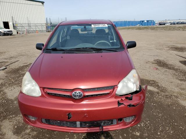 JTDBT123X35036704 - 2002 TOYOTA ECHO RED photo 5