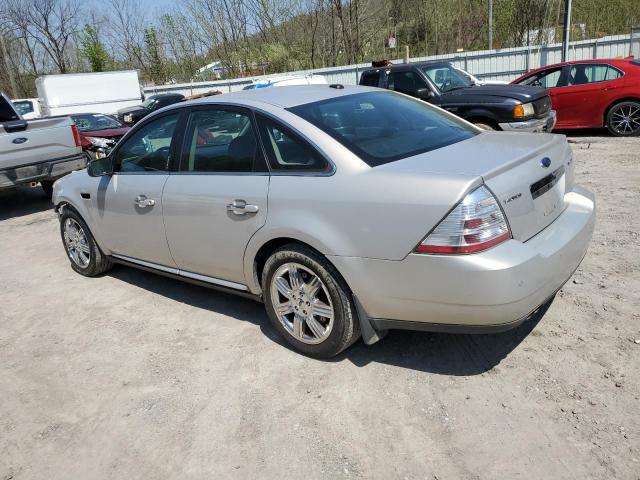 1FAHP25W59G108650 - 2009 FORD TAURUS LIMITED SILVER photo 2