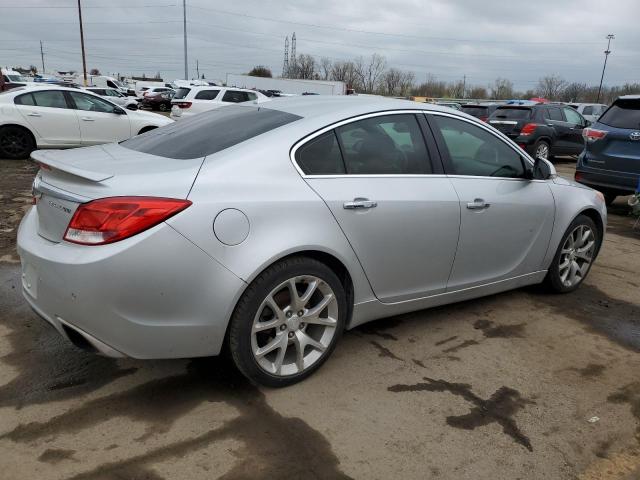 2G4GV5GV4D9244711 - 2013 BUICK REGAL GS SILVER photo 3