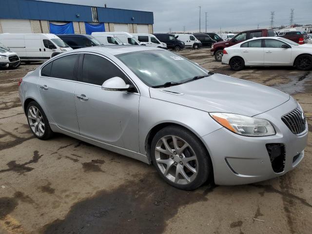 2G4GV5GV4D9244711 - 2013 BUICK REGAL GS SILVER photo 4