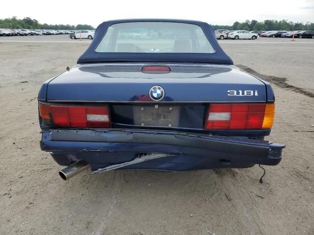 WBABA731XMEJ10384 - 1991 BMW 318 I BLUE photo 6