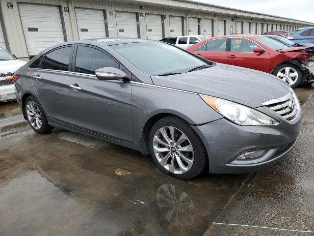 5NPEC4AB3CH479834 - 2012 HYUNDAI SONATA SE GRAY photo 4