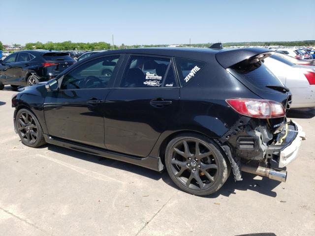 JM1BL1L37D1783068 - 2013 MAZDA SPEED 3 შავი ფოტო 2
