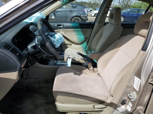 JHMES96663S015139 - 2003 HONDA CIVIC HYBRID TAN photo 7