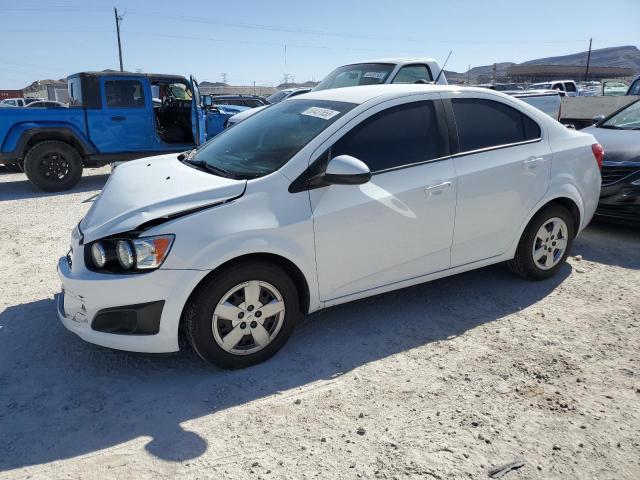 1G1JA5SH8D4201377 - 2013 CHEVROLET SONIC LS WHITE photo 1