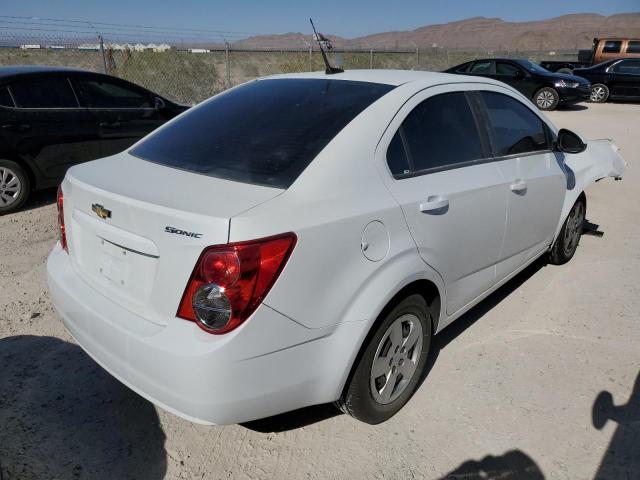 1G1JA5SH8D4201377 - 2013 CHEVROLET SONIC LS WHITE photo 3