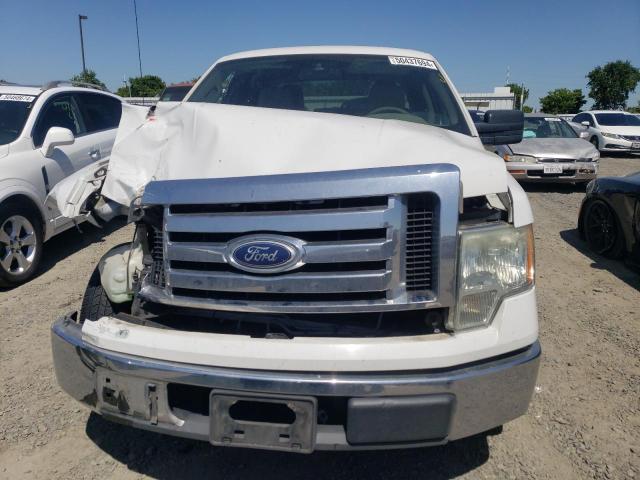 1FTEW1C8XAFB13786 - 2010 FORD F150 SUPERCREW WHITE photo 5