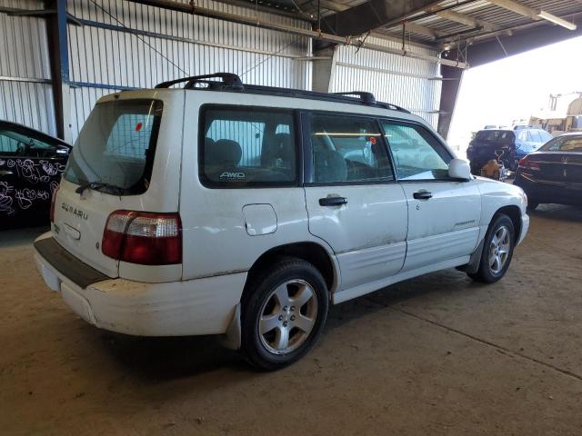 JF1SF65682G716913 - 2002 SUBARU FORESTER S WHITE photo 3