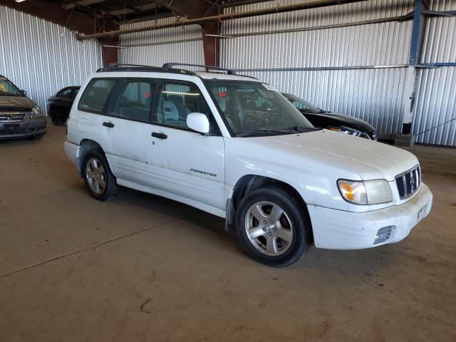 JF1SF65682G716913 - 2002 SUBARU FORESTER S WHITE photo 4