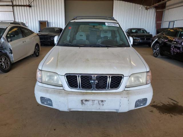 JF1SF65682G716913 - 2002 SUBARU FORESTER S WHITE photo 5
