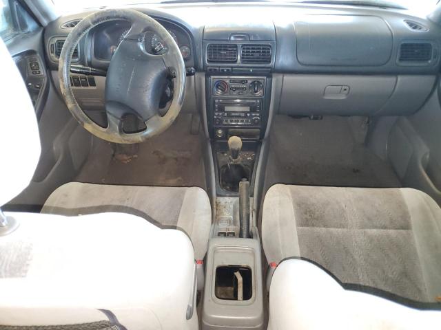 JF1SF65682G716913 - 2002 SUBARU FORESTER S WHITE photo 8
