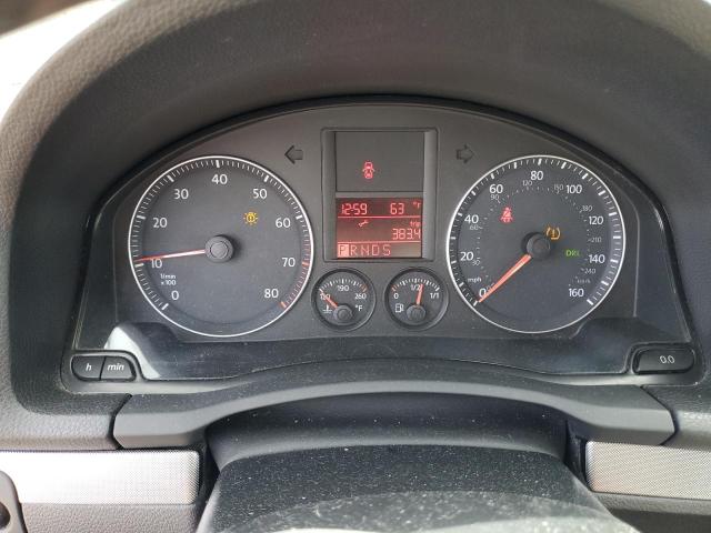 3VWRA71K89M091586 - 2009 VOLKSWAGEN JETTA WOLFSBURG 黑色 照片 9