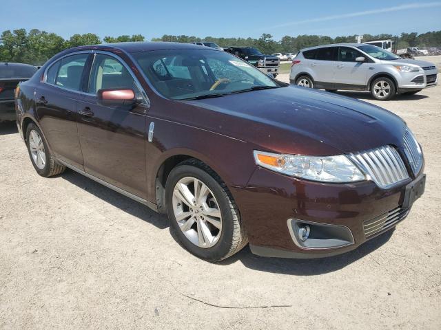 1LNHL9DRXAG614470 - 2010 LINCOLN MKS MAROON photo 4