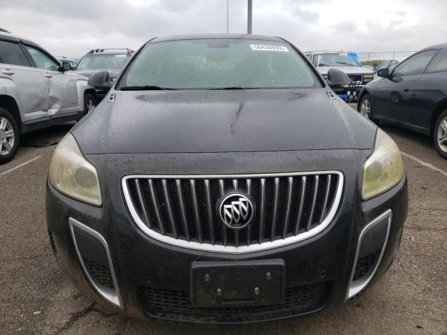 2G4GV5GV1C9139882 - 2012 BUICK REGAL GS Қара фото 5