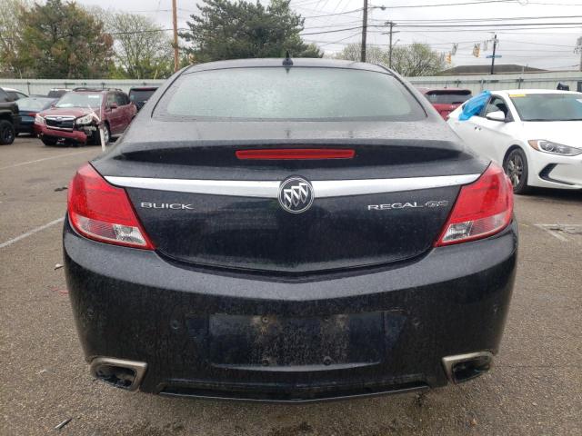 2G4GV5GV1C9139882 - 2012 BUICK REGAL GS Қара фото 6