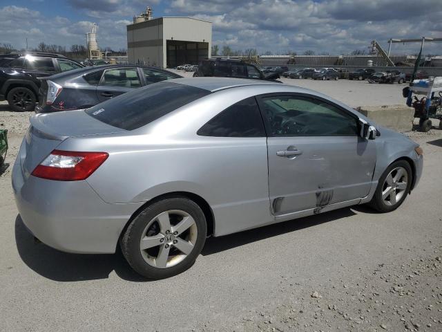 2HGFG12838H532060 - 2008 HONDA CIVIC EX SILVER photo 3