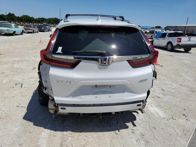 5J6RW2H85ML016432 - 2021 HONDA CR-V EXL WHITE photo 6