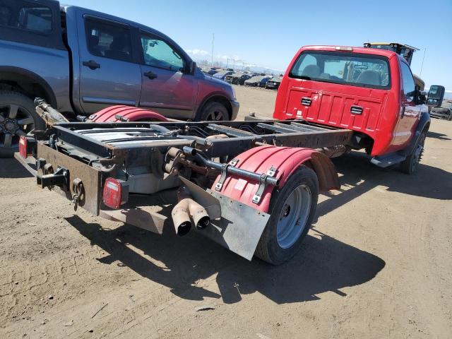 1FDAF57RX9EA20823 - 2009 FORD F550 SUPER DUTY RED photo 4