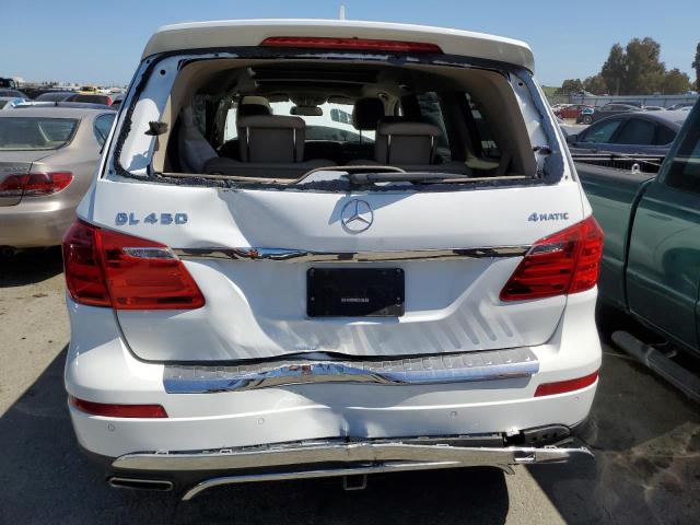 4JGDF6EEXGA702091 - 2016 MERCEDES-BENZ GL 450 4MATIC WHITE photo 6