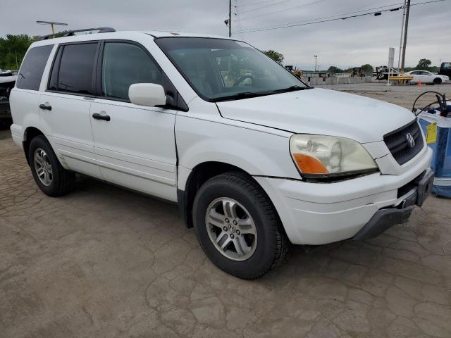 5FNYF18665B013392 - 2005 HONDA PILOT EXL WHITE photo 4