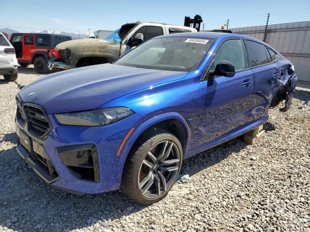 5YM23ET02R9T67216 - 2024 BMW X6 M COMPETITION BLUE photo 1