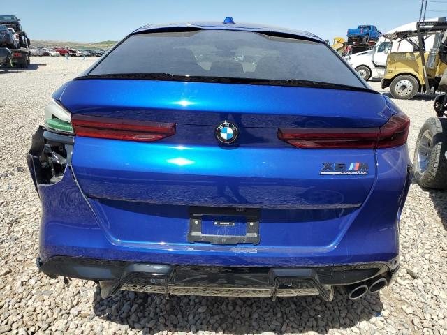 5YM23ET02R9T67216 - 2024 BMW X6 M COMPETITION BLUE photo 6
