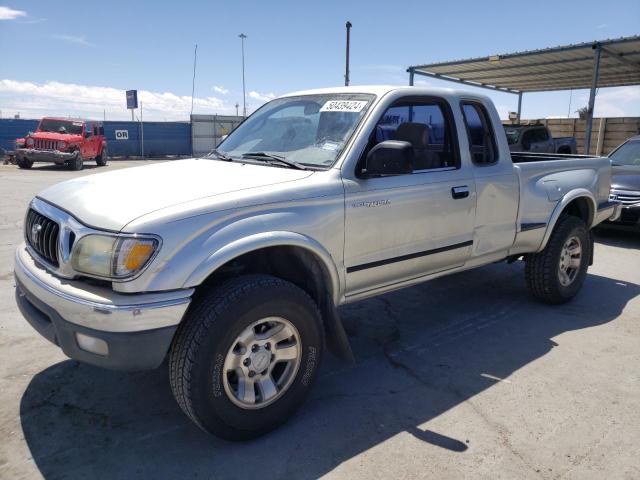 5TESM92NX2Z014680 - 2002 TOYOTA TACOMA XTRACAB PRERUNNER SILVER photo 1