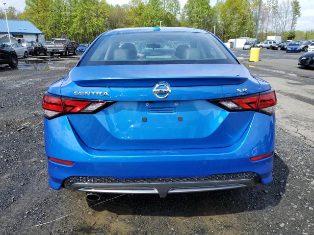 3N1AB8DV0NY284586 - 2022 NISSAN SENTRA SR BLUE photo 6