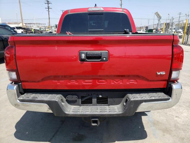 3TMAZ5CN6NM172696 - 2022 TOYOTA TACOMA DOUBLE CAB 红色 照片 6