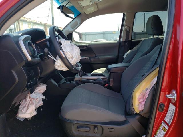 3TMAZ5CN6NM172696 - 2022 TOYOTA TACOMA DOUBLE CAB 红色 照片 7