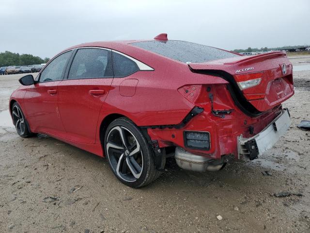 1HGCV1F31JA163565 - 2018 HONDA ACCORD SPORT RED photo 2