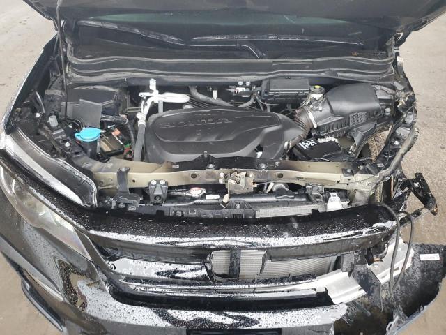 5FNYF6H20NB027721 - 2022 HONDA PILOT SE BLACK photo 11