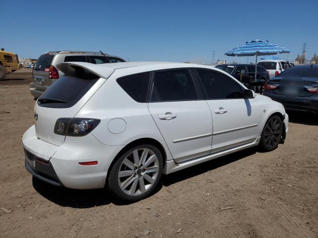 JM1BK34L491212352 - 2009 MAZDA SPEED 3 WHITE photo 3