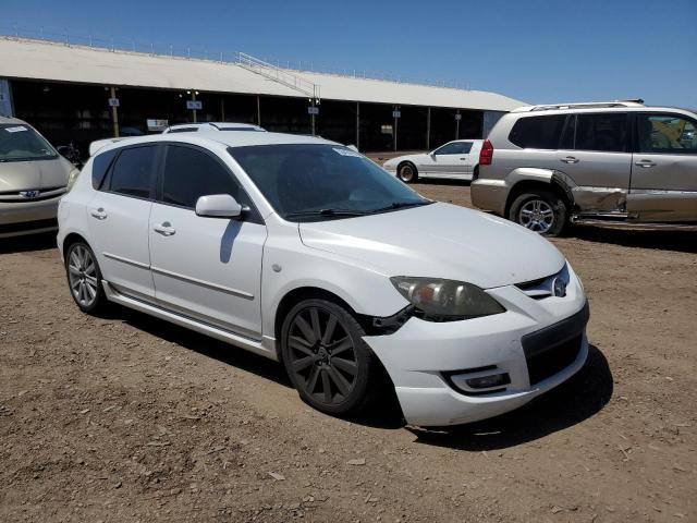 JM1BK34L491212352 - 2009 MAZDA SPEED 3 WHITE photo 4