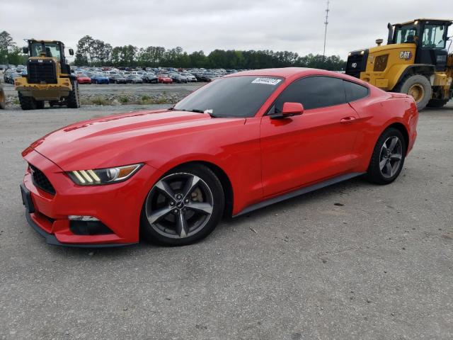 1FA6P8AM1F5383650 - 2015 FORD MUSTANG RED photo 1