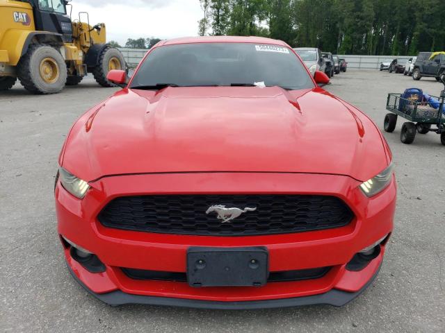 1FA6P8AM1F5383650 - 2015 FORD MUSTANG RED photo 5