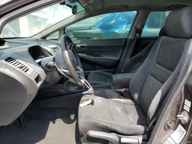 2HGFA1F69AH526134 - 2010 HONDA CIVIC LX-S Մոխրագույն լուսանկար 7