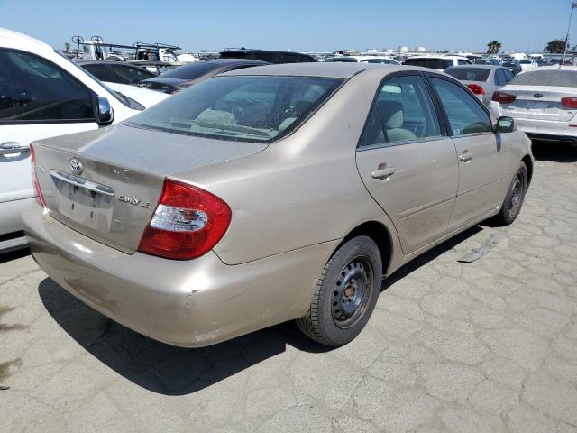 4T1BE32K14U350550 - 2004 TOYOTA CAMRY LE TAN photo 3