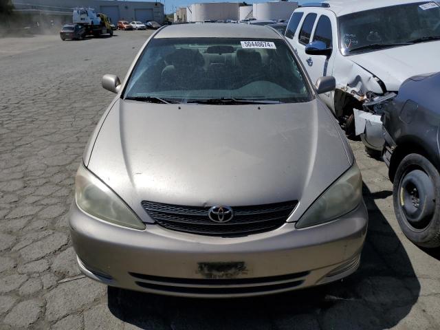 4T1BE32K14U350550 - 2004 TOYOTA CAMRY LE TAN photo 5