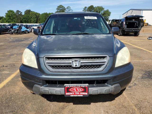 5FNYF18515B028941 - 2005 HONDA PILOT EXL GRAY photo 5