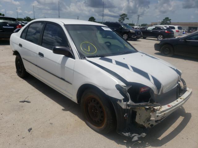 2HGES16364H607854 - 2004 HONDA CIVIC DX VP WHITE photo 1