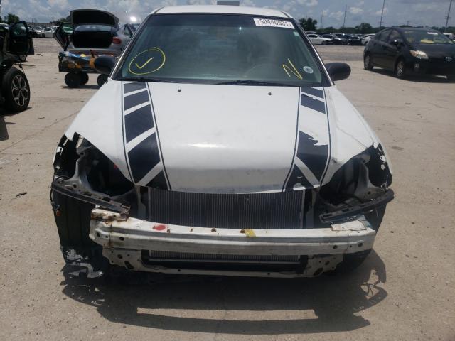 2HGES16364H607854 - 2004 HONDA CIVIC DX VP WHITE photo 9