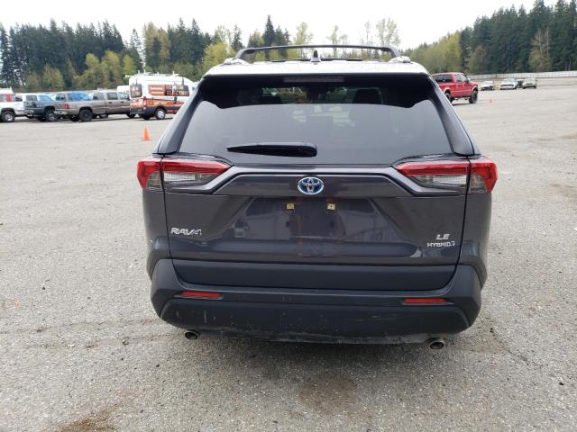 JTMMWRFV3KD011965 - 2019 TOYOTA RAV4 LE GRAY photo 6