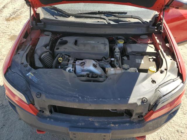 1C4PJMBN8KD146847 - 2019 JEEP CHEROKEE TRAILHAWK RED photo 12