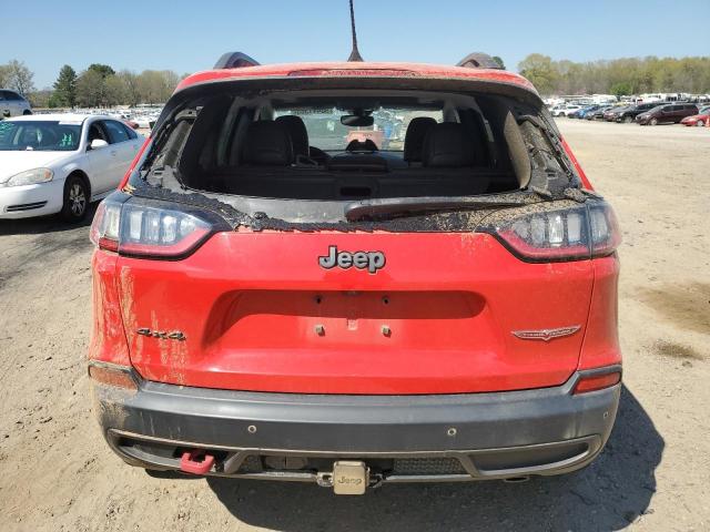1C4PJMBN8KD146847 - 2019 JEEP CHEROKEE TRAILHAWK RED photo 6