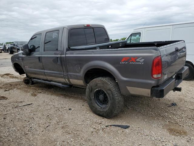 1FTSW31P34ED86328 - 2004 FORD F350 SRW SUPER DUTY GRAY photo 2