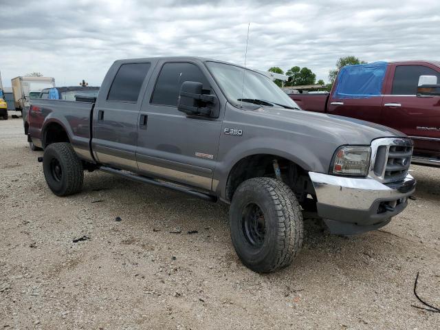 1FTSW31P34ED86328 - 2004 FORD F350 SRW SUPER DUTY GRAY photo 4