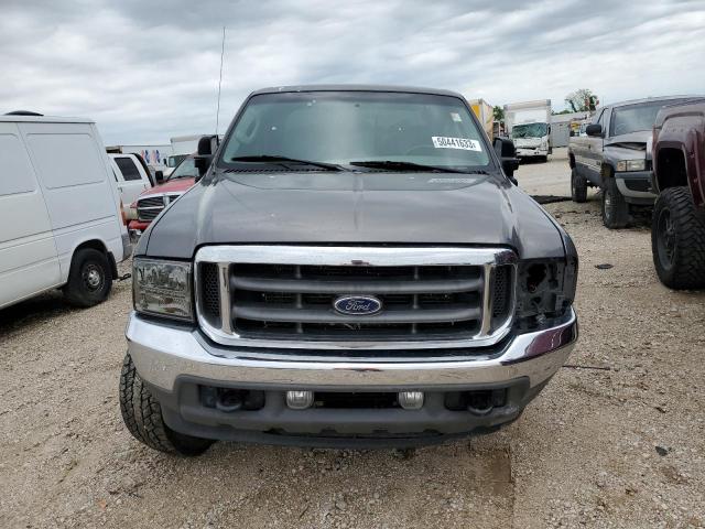 1FTSW31P34ED86328 - 2004 FORD F350 SRW SUPER DUTY GRAY photo 5