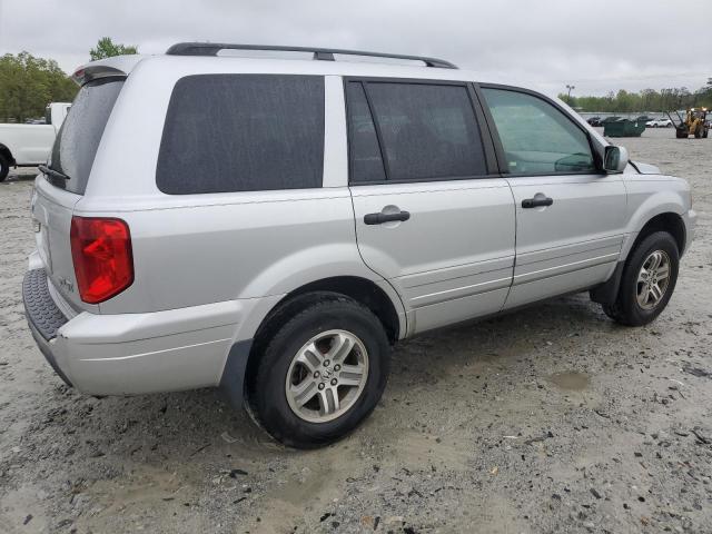 5FNYF18425B066203 - 2005 HONDA PILOT EX SILVER photo 3